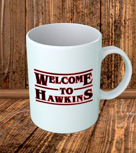 Welcome to Hawkins-Stranger Things bögre