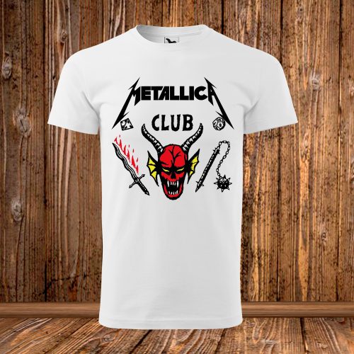 Metallica Hellfire Club - Stranger Things póló