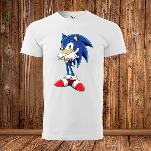 Sonic a sündisznó póló